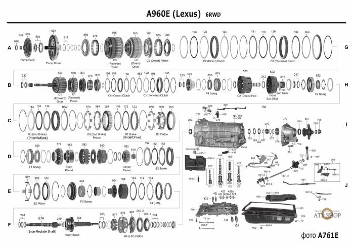 акпп A960E HILUX SW4 MARK X GS300 IS250 IS300 TACOMA 86 HIACE HILUX INNOVA MARK...