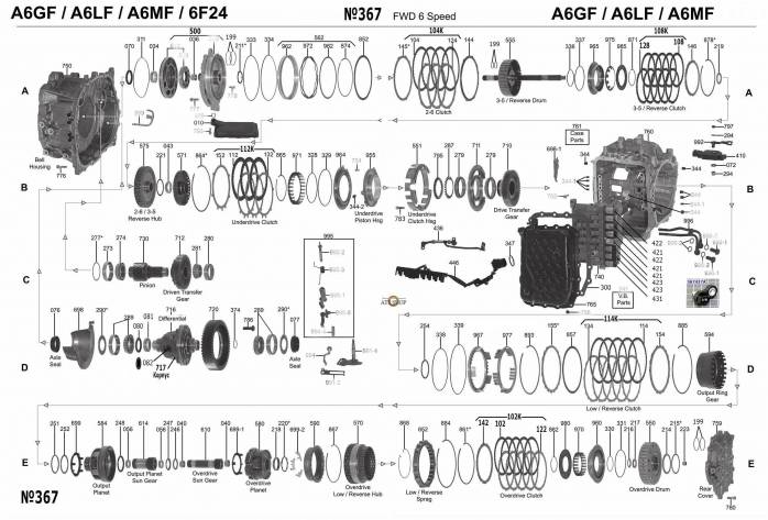 акпп 6F24 (SsangYong) 