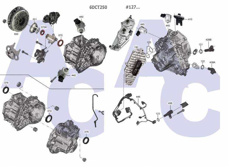 акпп 6DCT250 KAPTUR CLIO DUSTER FLUENCE KADJAR KANGOO LAGUNA MEGANE SCENIC TWING...