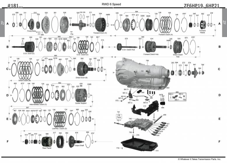 акпп 6HP21 A4/A4 CABRIOLET A6 A8 ALLROAD Q7 1-я серия 3-я серия 5-я серия 7-я се...